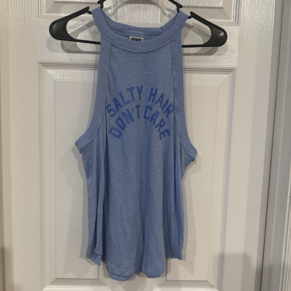 Victorias Secret PINK Salty Hair Dont Care Tank Size Medium‎